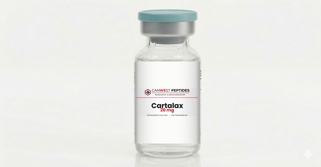 Cartalax research peptide vial — CanWest Peptides Canada